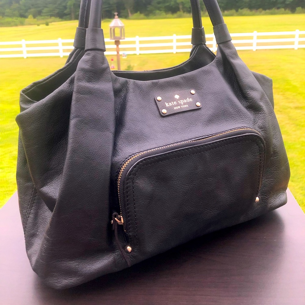 kate spade Stevie Berkshire Rd Black Tote